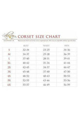 Top Drawer Black Brocade Steel Boned Underbust Corset w/Buckles - Daisy Corsets