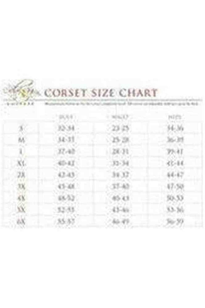 Top Drawer Black Faux Leather Steel Boned Underbust Corset - Daisy Corsets