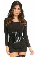 Daisy Corsets Top Drawer Patent Steel Boned Mini Cincher