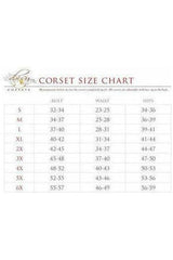 Daisy Corsets Top Drawer Satin Steel Boned Corset w/Straps