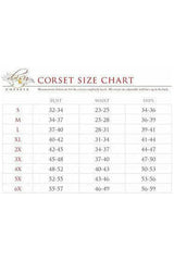 Top Drawer Black Satin Underbust Steel Boned Corset - Daisy Corsets