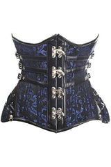Daisy Corsets Top Drawer CURVY Steampunk Brocade Steel Double Boned Under Bust Corset