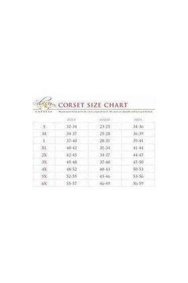 Daisy Corsets Top Drawer Dark Green Brocade & Faux Leather Steel Boned Corset