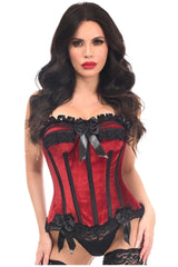 Daisy Corsets Top Drawer Velvet Steel Boned Burlesque Corset