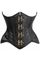 Daisy Corsets Top Drawer Double Steel Boned Brocade Curvy Underbust Corset