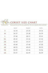 Top Drawer Neon Pink Patent & Fishnet Underbust Corset - Daisy Corsets