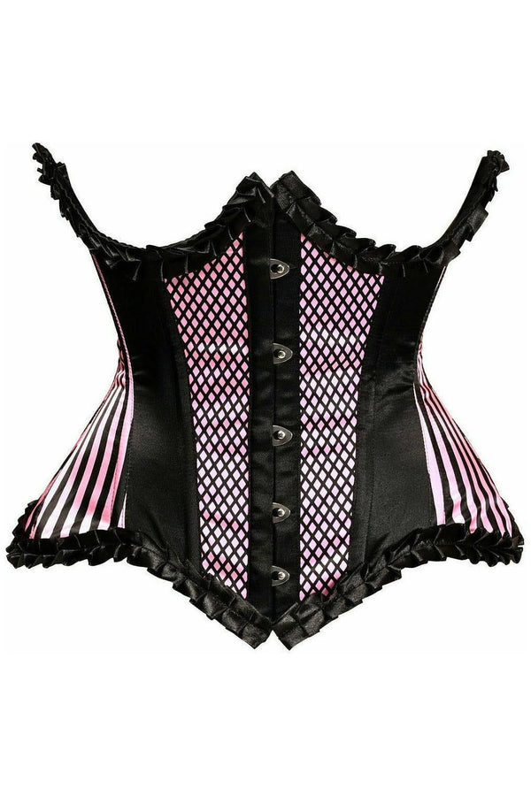 Daisy Corsets Top Drawer Burlesque Underwire Curvy Cut Waist Cincher Corset