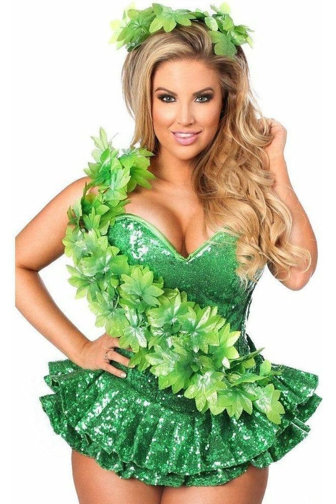 Daisy Corsets Top Drawer Premium Ivy Vixen Corset Costume
