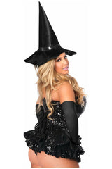 Top Drawer Premium Sequin Witch Corset Dress Costume - Daisy Corsets
