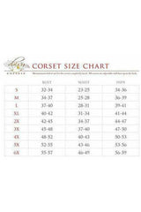 Daisy Corsets Top Drawer Purple Patent & Fishnet Underbust Corset