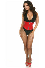 Daisy Corsets Top Drawer Patent Steel Boned Mini Cincher