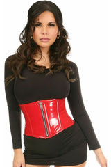 Daisy Corsets Top Drawer Patent Steel Boned Mini Cincher