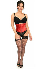 Daisy Corsets Top Drawer Satin Steel Boned Mini Cincher