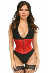 Daisy Corsets Top Drawer Satin Steel Boned Mini Cincher