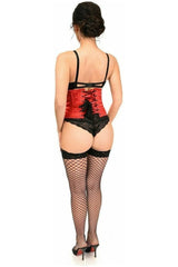 Daisy Corsets Top Drawer Satin Steel Boned Mini Cincher