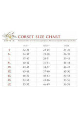 Top Drawer Red Sequin Curvy Cut Waist Cincher Corset - Daisy Corsets