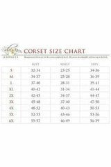 Top Drawer Steel Boned Fishnet Underbust Corset - Daisy Corsets