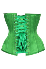 Daisy Corsets Top Drawer Steel Boned Satin Plunge Neckline Overbust Corset