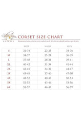 Top Drawer Steel Boned Light Blue Denim Plunge Neckline Overbust Corset - Daisy Corsets