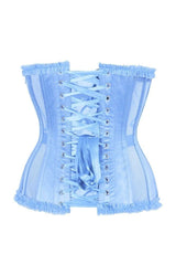 Daisy Corsets Top Drawer Steel Boned Mesh Underwire Burlesque Underbust Corset Cincher