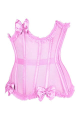 Daisy Corsets Top Drawer Steel Boned Mesh Underwire Burlesque Underbust Corset Cincher