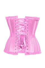Daisy Corsets Top Drawer Steel Boned Mesh Underwire Burlesque Underbust Corset Cincher