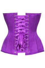 Daisy Corsets Top Drawer Steel Boned Satin Plunge Neckline Overbust Corset