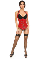 Daisy Corsets Top Drawer Steel Boned Patent PVC Vinyl Underbust Corset