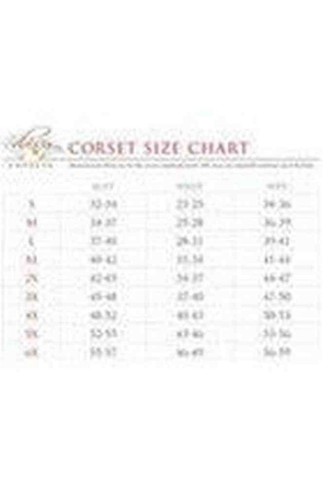 Daisy Corsets Top Drawer White Navy Officer Overbust Steel Boned Corset