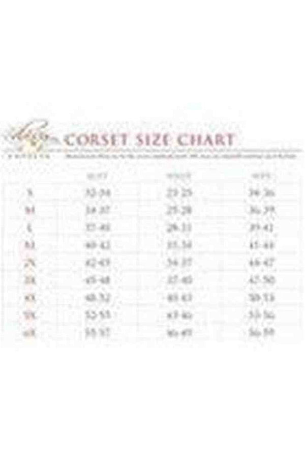 Daisy Corsets Top Drawer White Navy Officer Overbust Steel Boned Corset