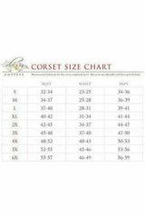 Daisy Corsets Top Drawer White Sheer Lace Steel Boned Corset