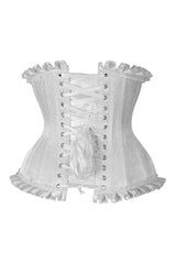 Daisy Corsets Top Drawer Steel Boned Burlesque Underbust Corset Waist Cincher
