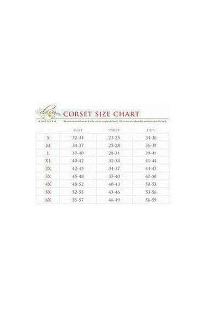 Top Drawer Wine Brocade & Faux Leather Steel Boned Corset - Daisy Corsets