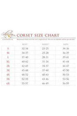 Top Drawer Yellow/Pink Holo Steel Boned Mini Cincher - Daisy Corsets