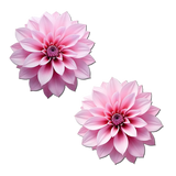 Pastease Tropical Dahlia Botanical Flower - Pink
