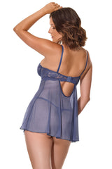 Coquette Twilight Fever Babydoll Set