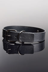 Coquette Gunmetal Removable Chain Leash Collar
