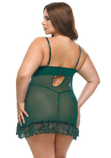 Oh la la Cheri Queen Sweet Valentine Babydoll Rain Forest