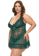 Oh la la Cheri Queen Sweet Valentine Babydoll Rain Forest