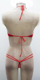 Escante Jeweled Front Halter Teddy Red