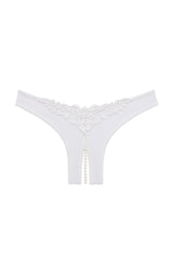 Oh la la Cheri Queen Paradise Thong White