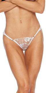 Escante Elevated Foil Embroidery Brief Panty