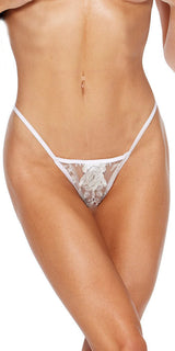 Escante Elevated Foil Embroidery G-String