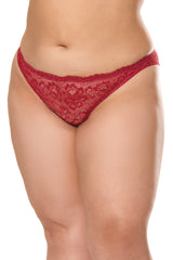 Coquette Queen Panty Red