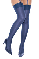 Coquette Stockings Navy