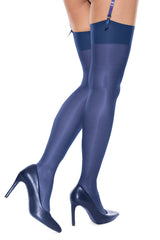 Coquette Holiday Stockings Navy