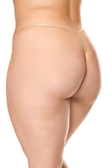 Coquette Crotchless Panty Gold
