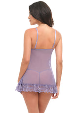 Oh la la Cheri Sweet Valentine Babydoll Purple Haze