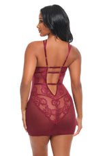 Marisol Ultra Sheer Fitted Babydoll