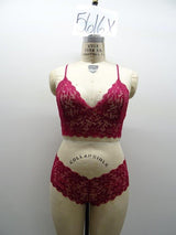 Escante Queen Cami Set Wine